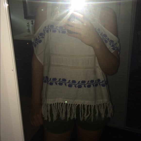 Off the shoulder shirt