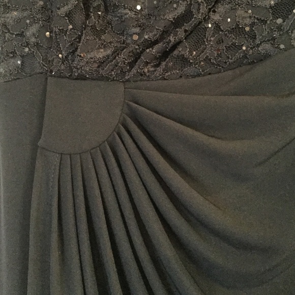 Dress Barn LBD w/lace & sequined bodice - Picture 4 of 4