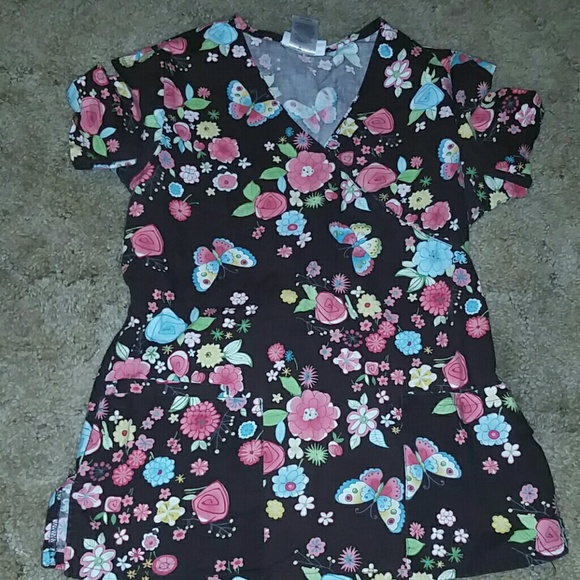 Xs sb scrub top