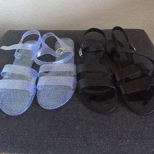 *2 PAIRS *JuJu Jelly Sandals