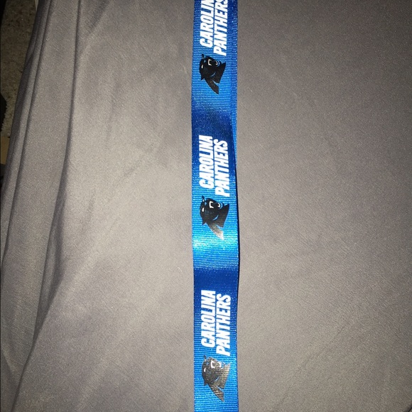 Carolina panthers lanyard