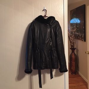 Leather Coat
