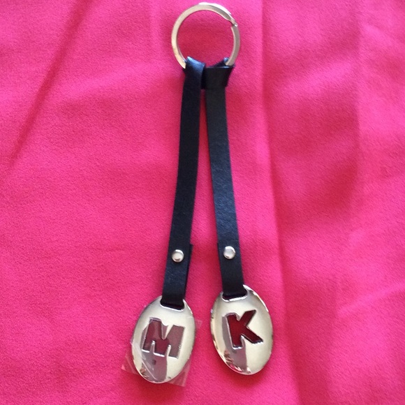 Michael Kors Black Silver Charm