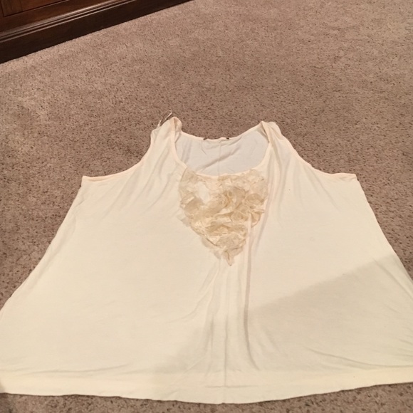 Tank lace trim