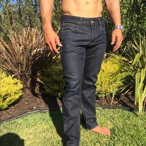Dark wash Hudson jeans