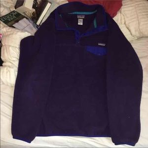Purple Patagonia Fleece