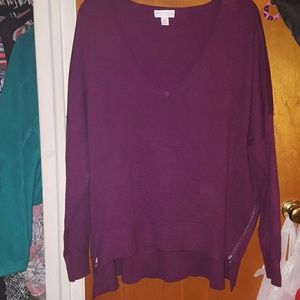 Women high to low sweater