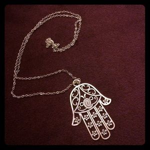 Hamsa necklace