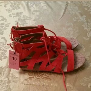 Sam & Libby Women?s Arianna Gladiator Sandals