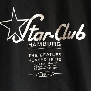 Vintage Beatles concert t-shirt