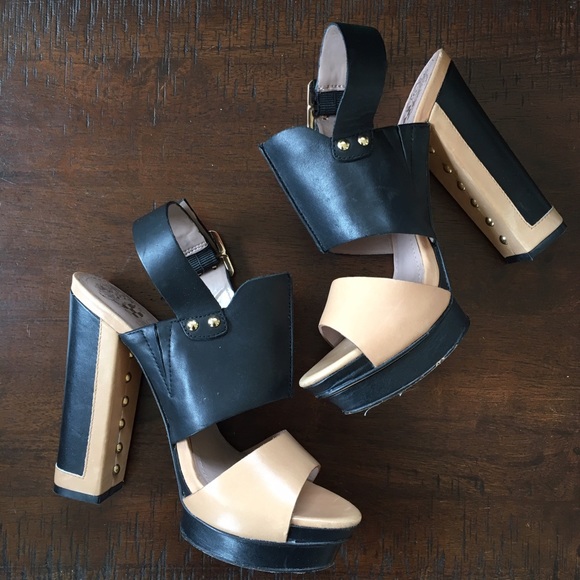 Vince Camuto Shoes - Vince Camuto Platform Sandal w/ Studded Block Heel