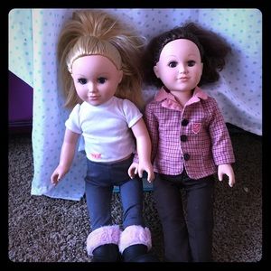 An American girl doll