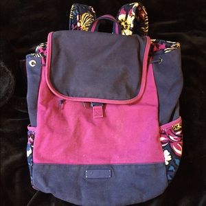 Vera Bradley canvas backpack