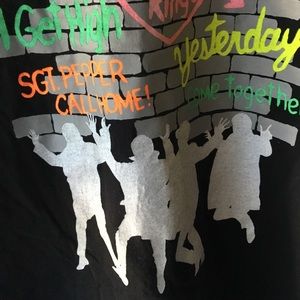 Vintage Beatles concert t-shirt