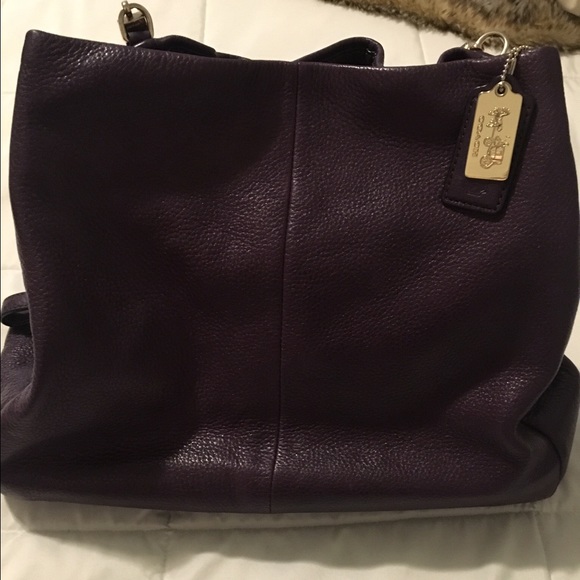 Coach Phoebe Shoulder Bag in Eggplant Purple!