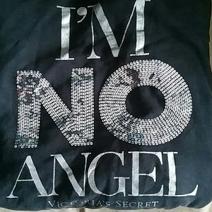 Victoria's Secret I'm no angel zip hoodie M