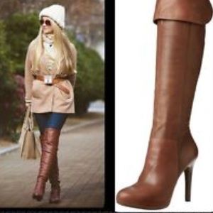 Over the knee boots. Firm on price!