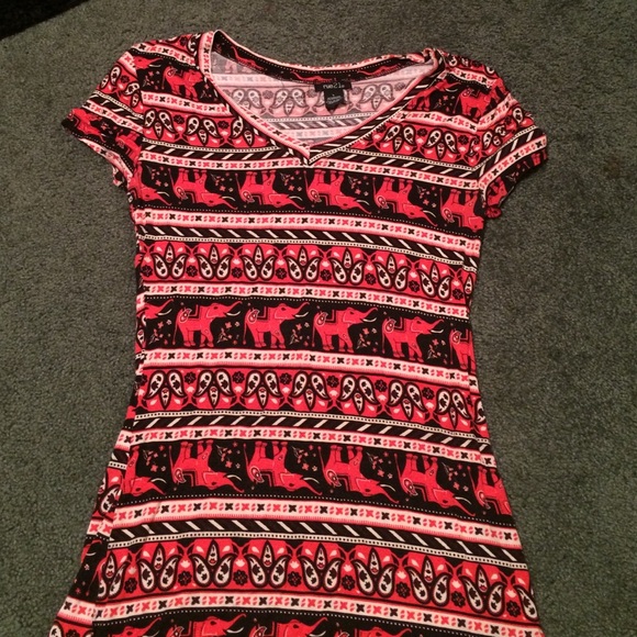Tops - tribal/elephant pattern