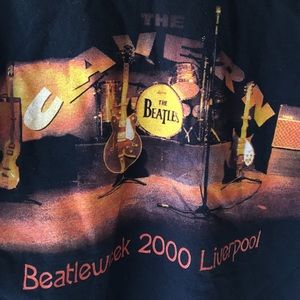 Vintage Beatles concert t-shirt