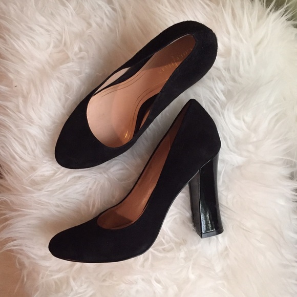 Cole Haan Chelsea Genuine Suede Flared High Heel