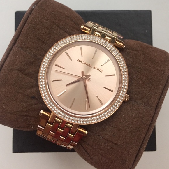 Authentic Michael Kors Rose Gold Darci Watch