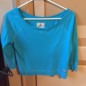 Hollister 3/4 length shirt