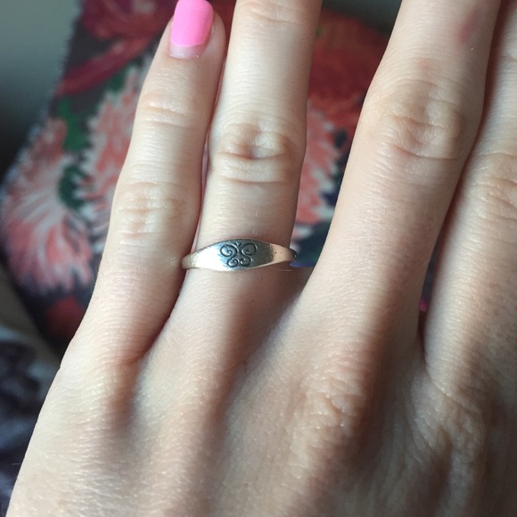 James Avery sterling silver butterfly ring