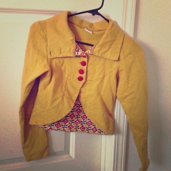 Mustard yellow jacket