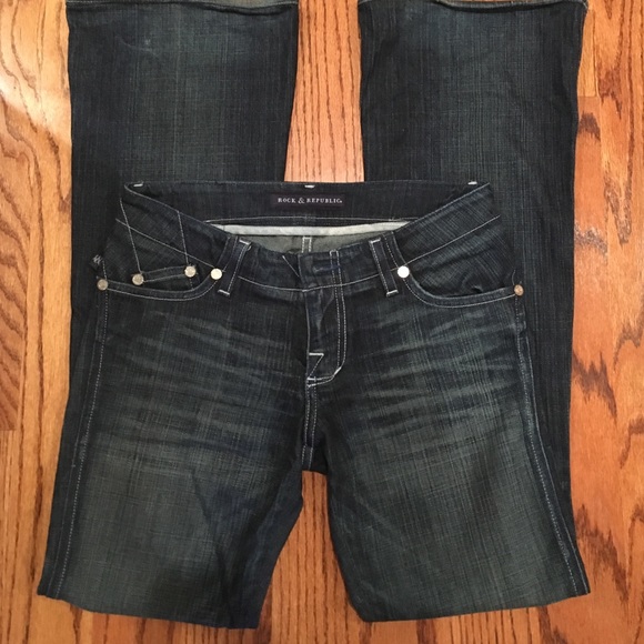 Dark Wash Rock & Republic Jeans