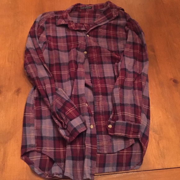 ❤️SOLD❤️Brandy over sized flannel