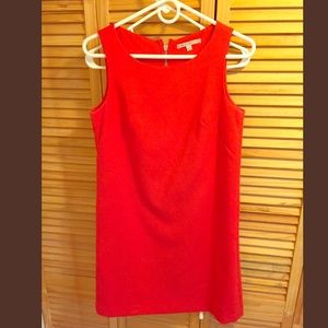 Gap orangy red shift dress!