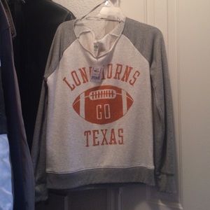 Victoria Secret Pink Longhorn Sweatshirt