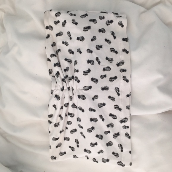 Pineapple print bandeau