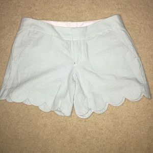 Lilly Pulitzer scalloped shorts