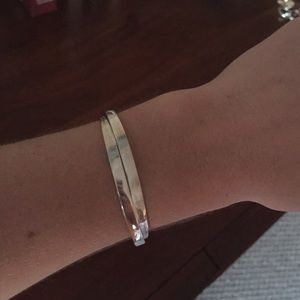 Silver bangle