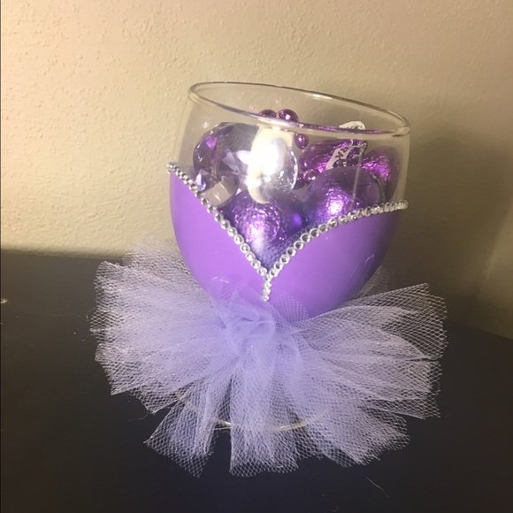 Bridesmaids wine glass tutu - Picture 1 of 4