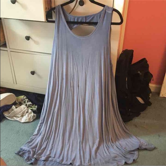 Indigo American Eagle trapeze dress
