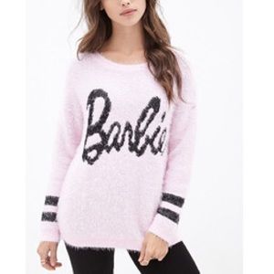 F21 Eyelash Knit Barbie Sweater