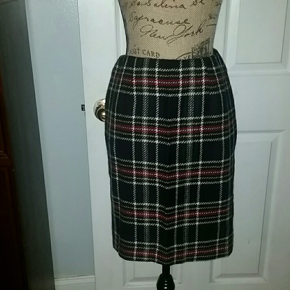 Talbots Plaid Skirt