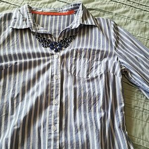 Maurices Striped Button Down