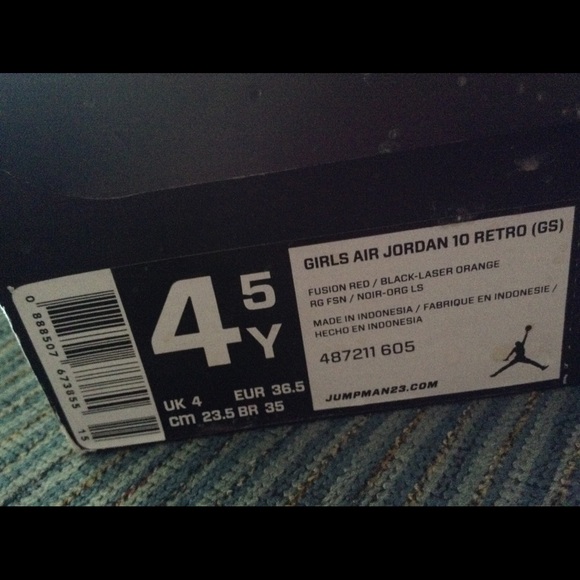 Jordan 10 fusion red - Picture 2 of 2