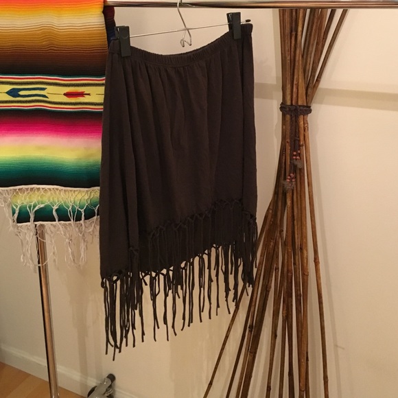 Tassel gypsy skirt