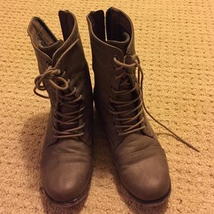 Madden Girl combat boots