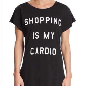 NWOT Wildfox Shopping T Shirt