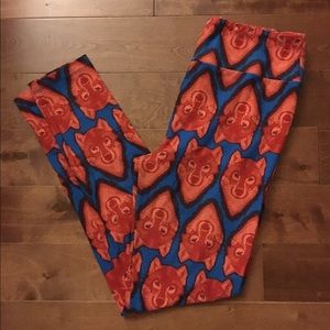 LuLaRoe OS Red Wolves
