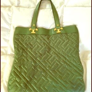 Tory Burch silk tote