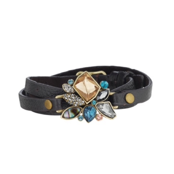 Sunset Leather Wrap Bracelet