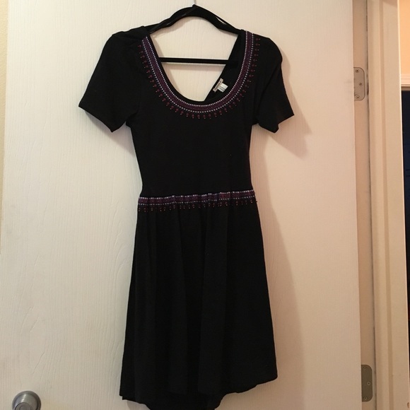 Black jersey sundress