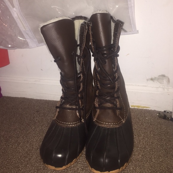 L.L. bean inspired snow boots