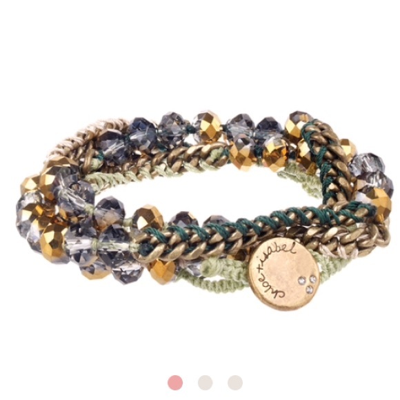 Bead and Chain Multi Wrap Bracelet